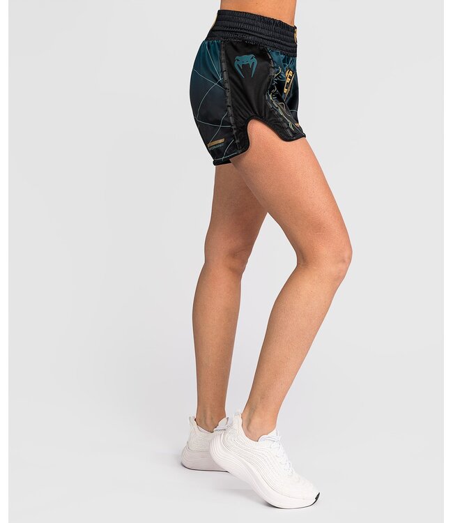 Venum Tactical XT Muay Thai Shorts Schwarzwaldgrün