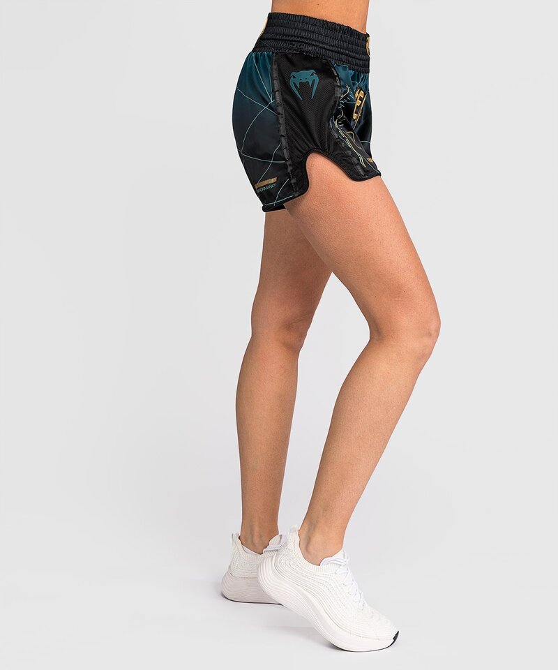 Venum Venum Tactical XT Muay Thai Shorts Schwarzwaldgrün