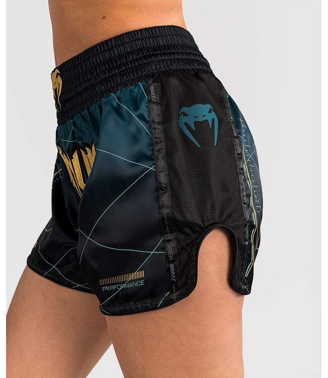 Venum Tactical XT Muay Thai Shorts Zwart Bosgroen