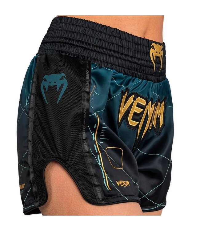 Venum Tactical XT Muay Thai Shorts Black Forest Green