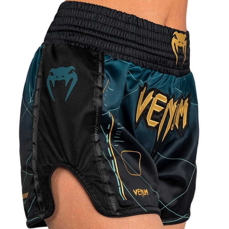 Venum Venum Tactical XT Muay Thai Shorts Schwarzwaldgrün