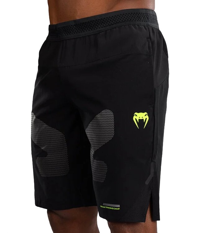Venum Training Camp 4.0 Training Short Black Neo Green