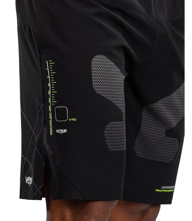 Venum Training Camp 4.0 Trainingsshort Schwarz Neo Grün