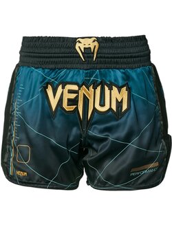Venum Venum Tactical XT Muay Thai Shorts Black Forest Green