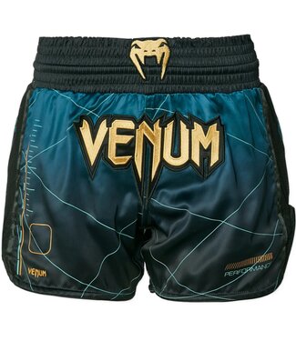 Venum Venum Tactical XT Muay Thai Shorts Black Forest Green
