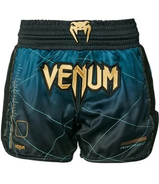 Venum Venum Tactical XT Muay Thai Shorts Schwarzwaldgrün