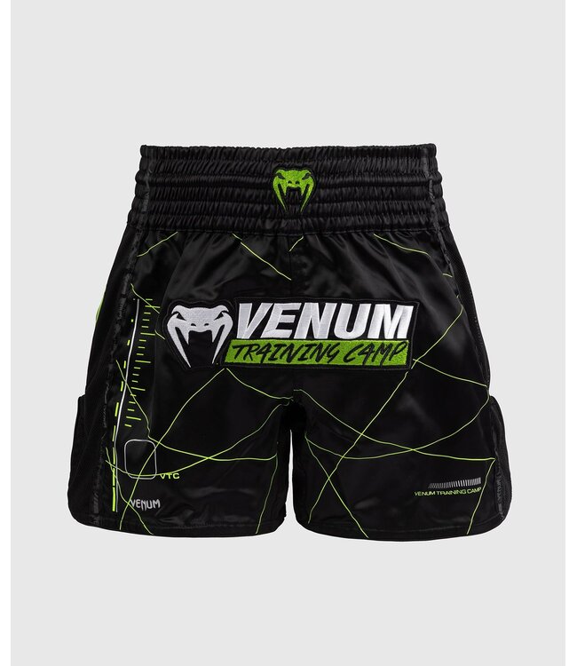 Venum Training Camp 4.0 Muay Thai Short Zwart Neo Groen