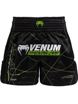 Venum Venum Training Camp 4.0 Muay Thai Short Zwart Neo Groen