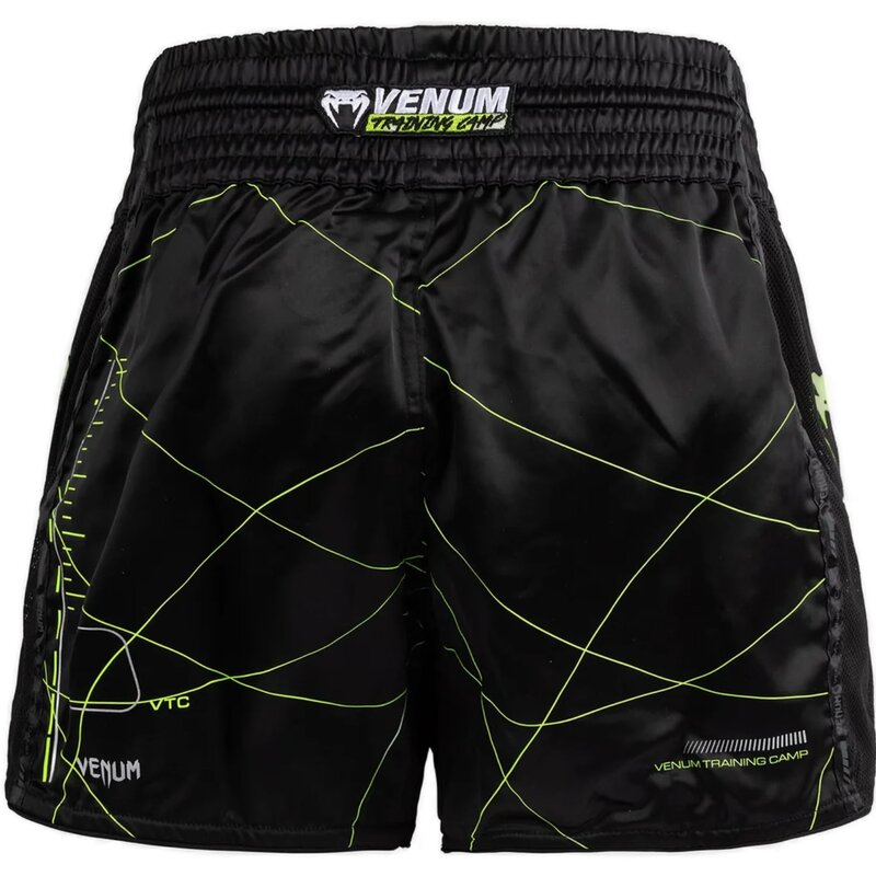 Venum Venum Training Camp 4.0 Muay Thai Short Black Neo Green