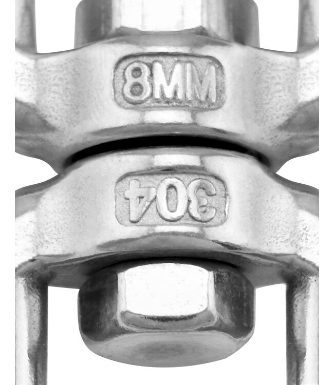 Swivel M8 Edelstahl 360° Drehgelenk für Boxsack – Belastbar bis 300 kg