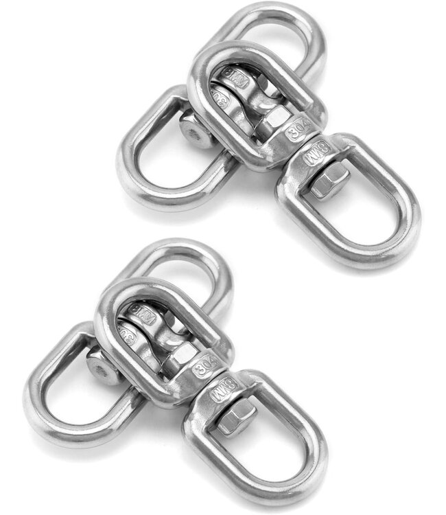 Swivel M8 Drehwirbel 360° Edelstahl Boxsack 300 kg