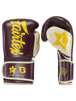 Fairtex Fairtex x Booster Boxhandschuhe FXB BG V2 Braun Creme Gelb