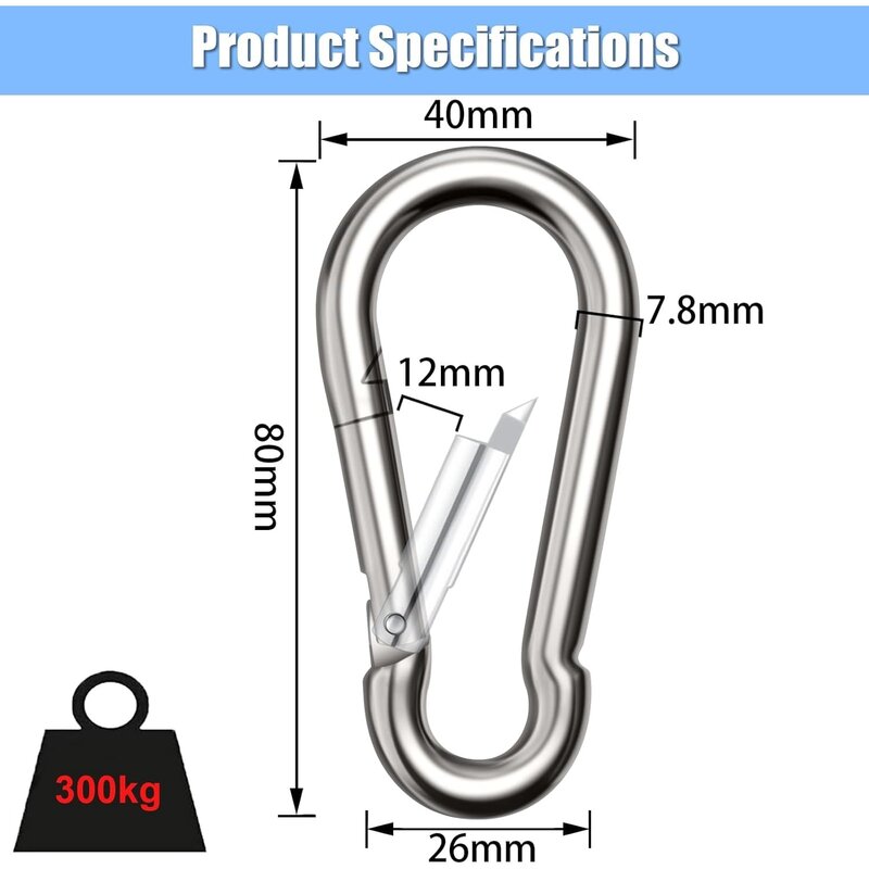 PunchR™  PunchR™ Heavy Bag Carabiner Hook 300 kg