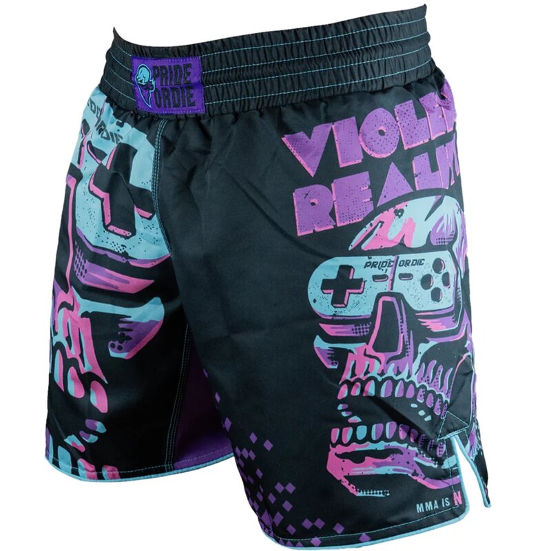 Pride or Die PRiDEorDiE Fight Short Violent Reality Zwart