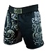 Pride or Die PRiDEorDiE Fight Shorts Bone Crusher V.2 Zwart