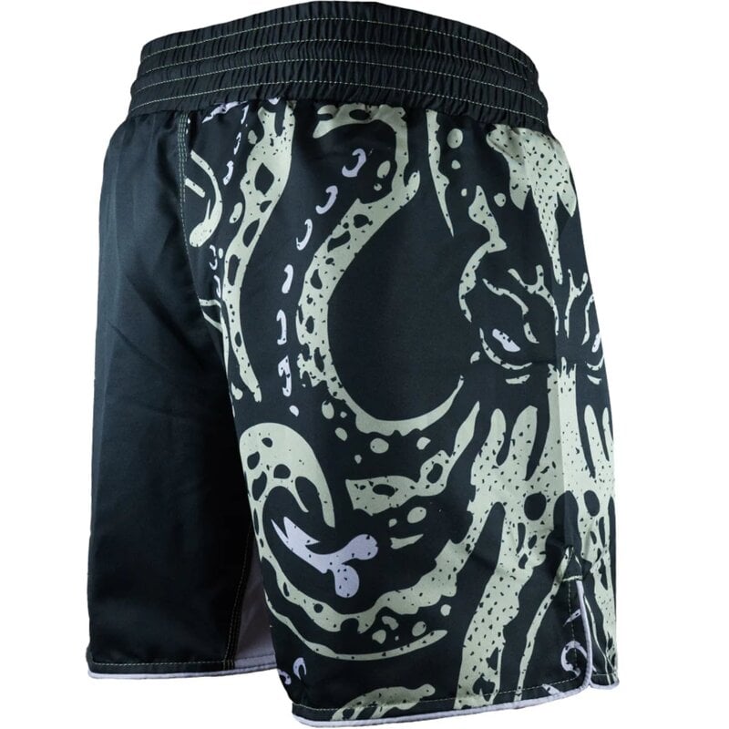 Pride or Die PRiDEorDiE Fight Short Bone Crusher V.2 Zwart