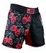 PRiDEorDiE Fightshorts Cherry Choke Black Red