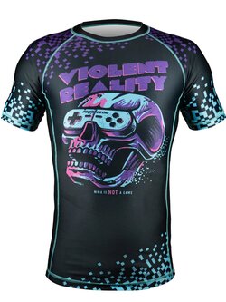 Pride or Die PRIDEorDiE Rashguard Violent Reality Schwarz