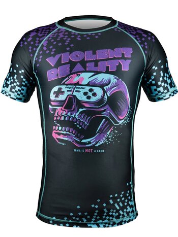 Pride or Die PRiDEorDiE Rash Guard Violent Reality Black