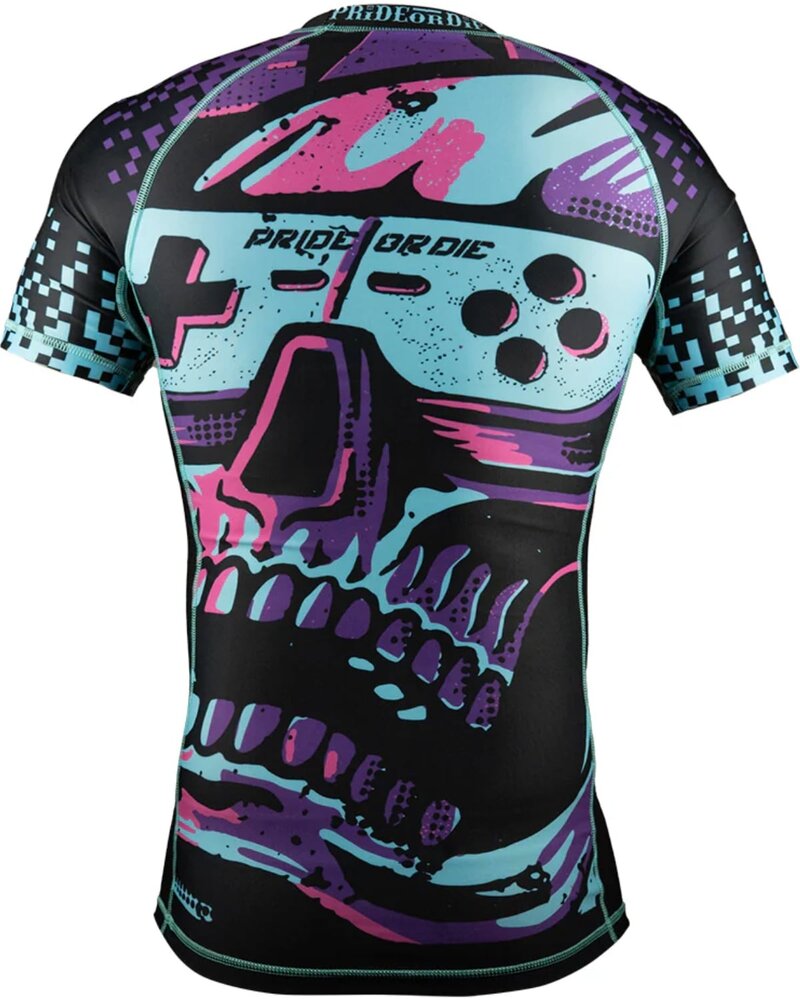Pride or Die PRiDEorDiE Rash Guard Violent Reality Black