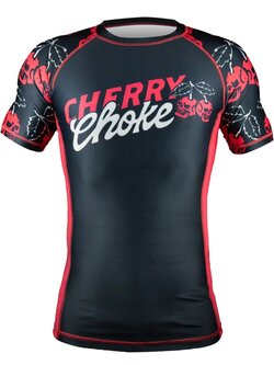 Pride or Die PRIDEorDiE Rashguard Cherry Choke Schwarz Rot