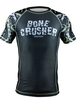 Pride or Die PRIDEorDiE Rash Guard Bone Crusher V.2 Black
