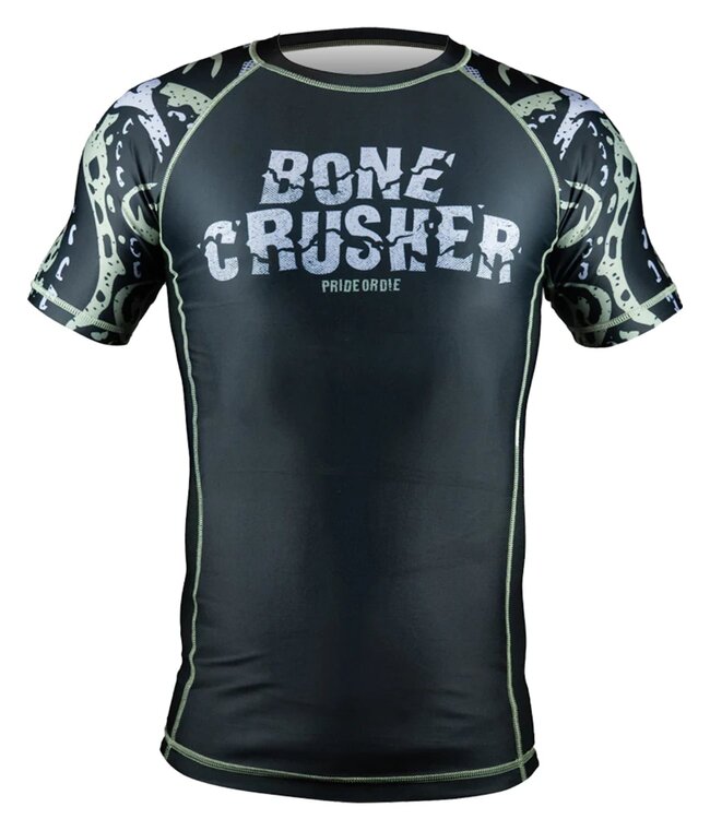 PRiDEorDiE Rash Guard Bone Crusher V.2 Black