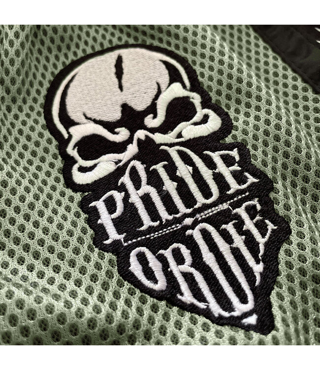 PRIDE or DiE Pirate V.2 Muay Thai Shorts Zwart Groen