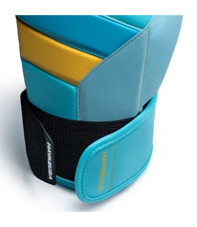 Hayabusa T3 Boxhandschuhe Türkis Blau Gelb