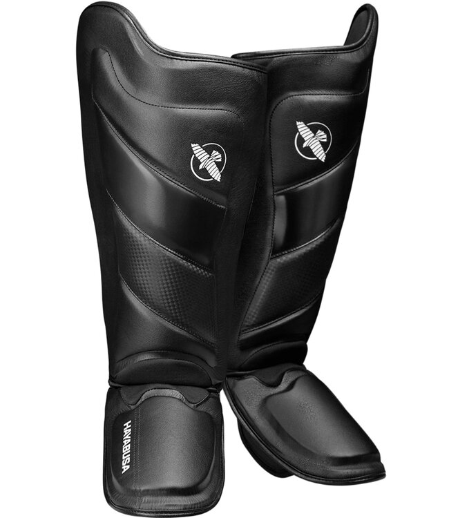 Hayabusa Hayabusa Kickboks Scheenbeschermers T3 Zwart Zwart
