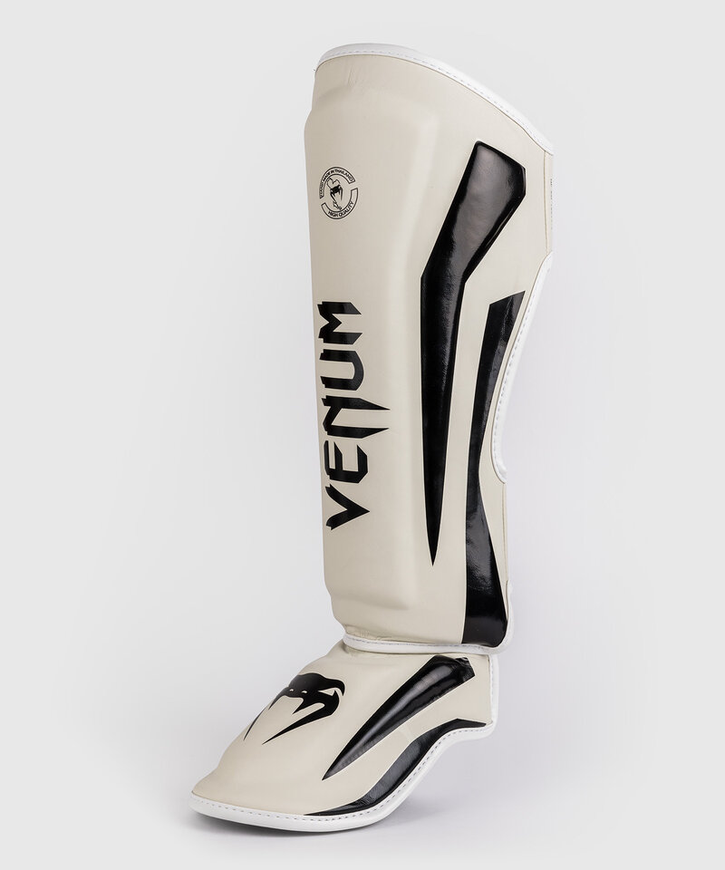 Venum Venum ELITE Stand Up Kickboxing Shinguards White Black