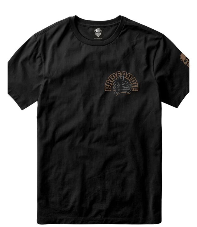 PRiDEorDiE LEADING THE PACK T-Shirt Black