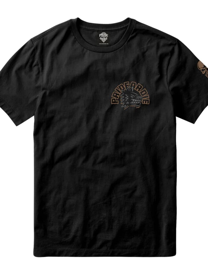 Pride or Die PRiDEorDiE LEADING THE PACK T-Shirt Black