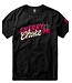 PRiDEorDiE CHERRY CHOKE T-Shirt Schwarz Rot