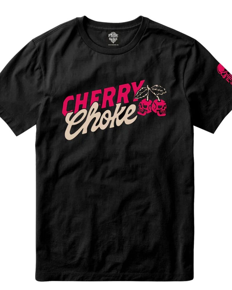 Pride or Die PRiDEorDiE CHERRY CHOKE T-Shirt Schwarz Rot