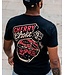 PRiDEorDiE PRiDEorDiE CHERRY CHOKE T-shirt Zwart Rood