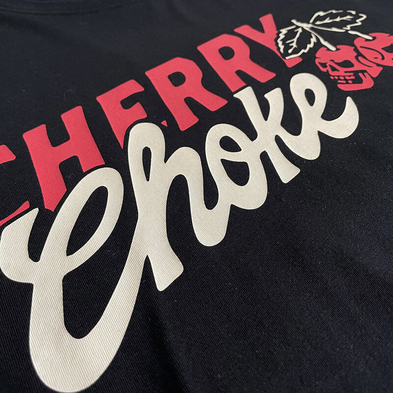Pride or Die PRiDEorDiE CHERRY CHOKE T-Shirt Schwarz Rot