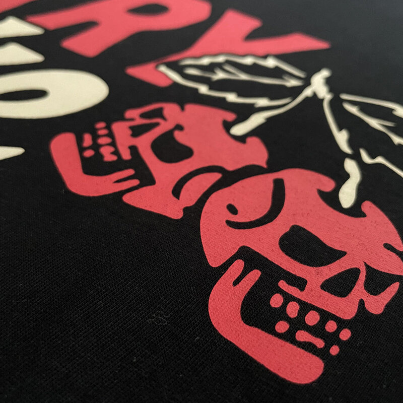 Pride or Die PRiDEorDiE CHERRY CHOKE T-Shirt Schwarz Rot
