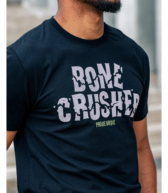 PRiDEorDiE BONE CRUSHER V.2 T-Shirt Black