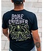 PRiDEorDiE PRiDEorDiE BONE CRUSHER V.2 T-shirt Zwart