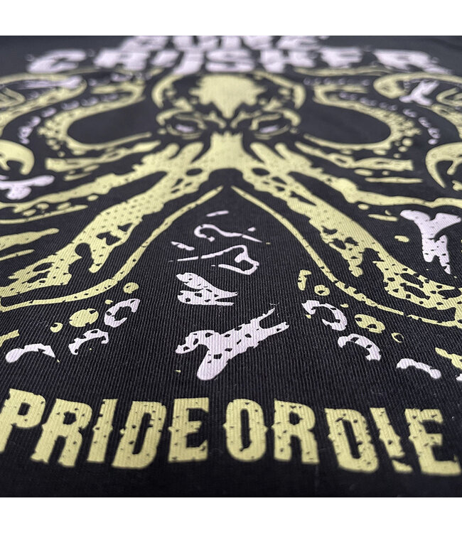 Pride or Die PRiDEorDiE BONE CRUSHER V.2 T-Shirt Black