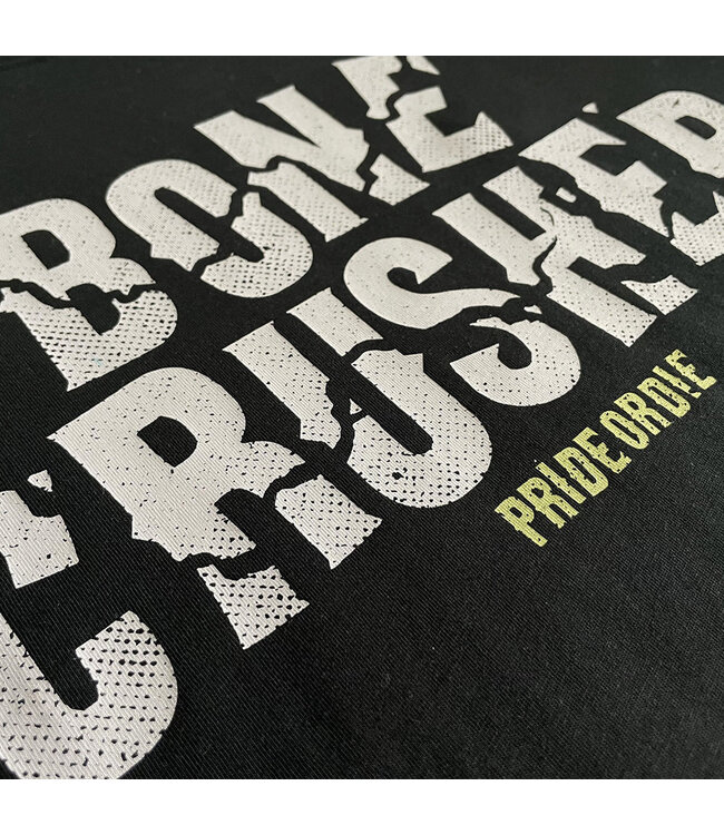 Pride or Die PRiDEorDiE BONE CRUSHER V.2 T-Shirt Black