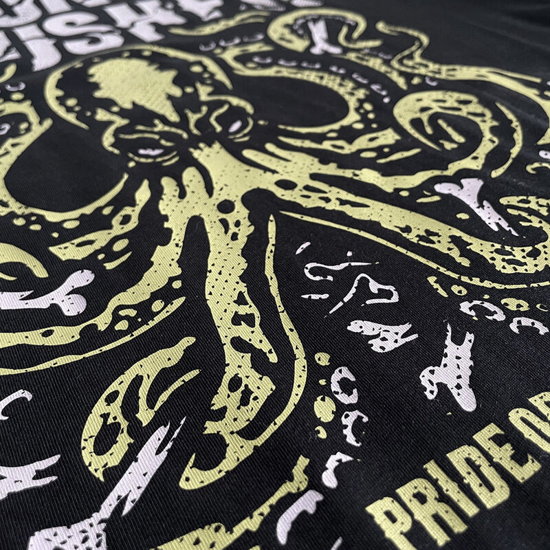 Pride or Die PRiDEorDiE BONE CRUSHER V.2 T-shirt Zwart