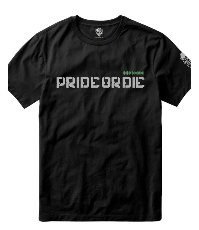 PRiDEorDiE SOUND OF VIOLENCE T-Shirt Schwarz