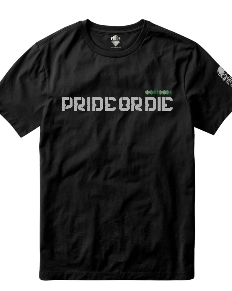Pride or Die PRiDEorDiE SOUND OF VIOLENCE T-Shirt Black