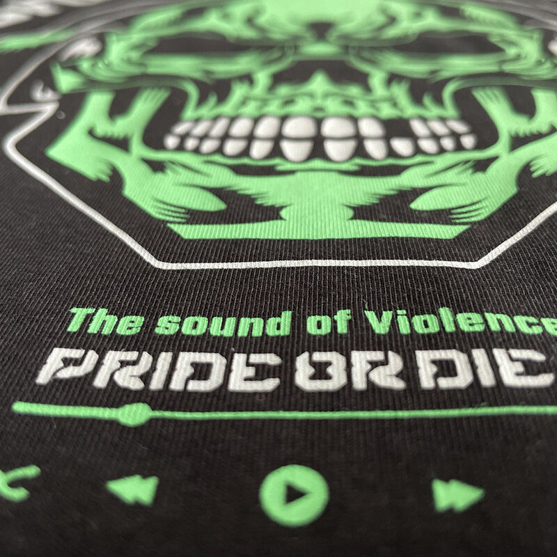 Pride or Die PRiDEorDiE SOUND OF VIOLENCE T-Shirt Black