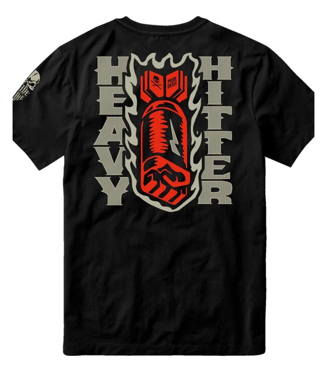 PRiDEorDiE HEAVY HITTER T-Shirt Schwarz