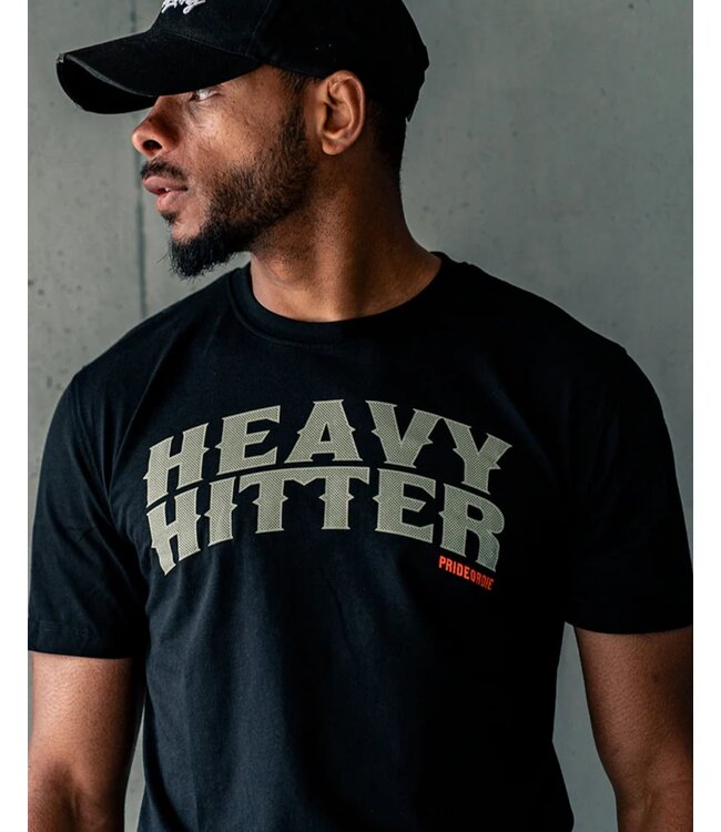 PRiDEorDiE HEAVY HITTER T-Shirt Schwarz