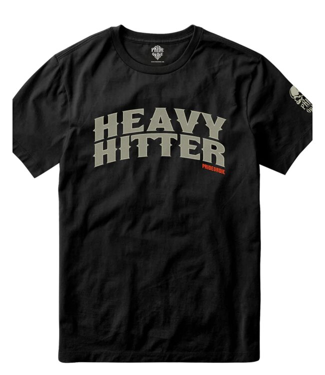 PRiDEorDiE HEAVY HITTER T-Shirt Black