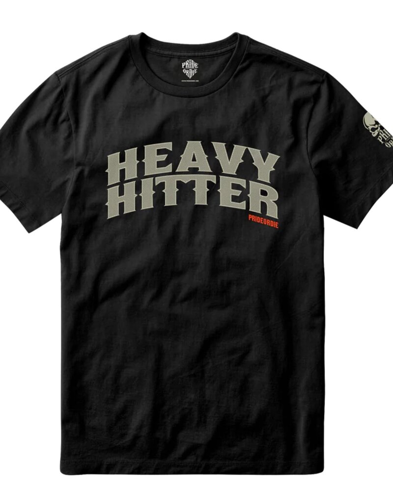 Pride or Die PRiDEorDiE HEAVY HITTER T-shirt Zwart